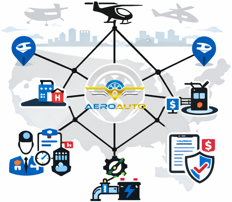 eVTOL aircraft delivery